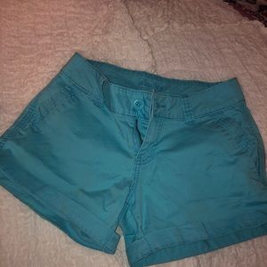 Bright blue Maurices shorts